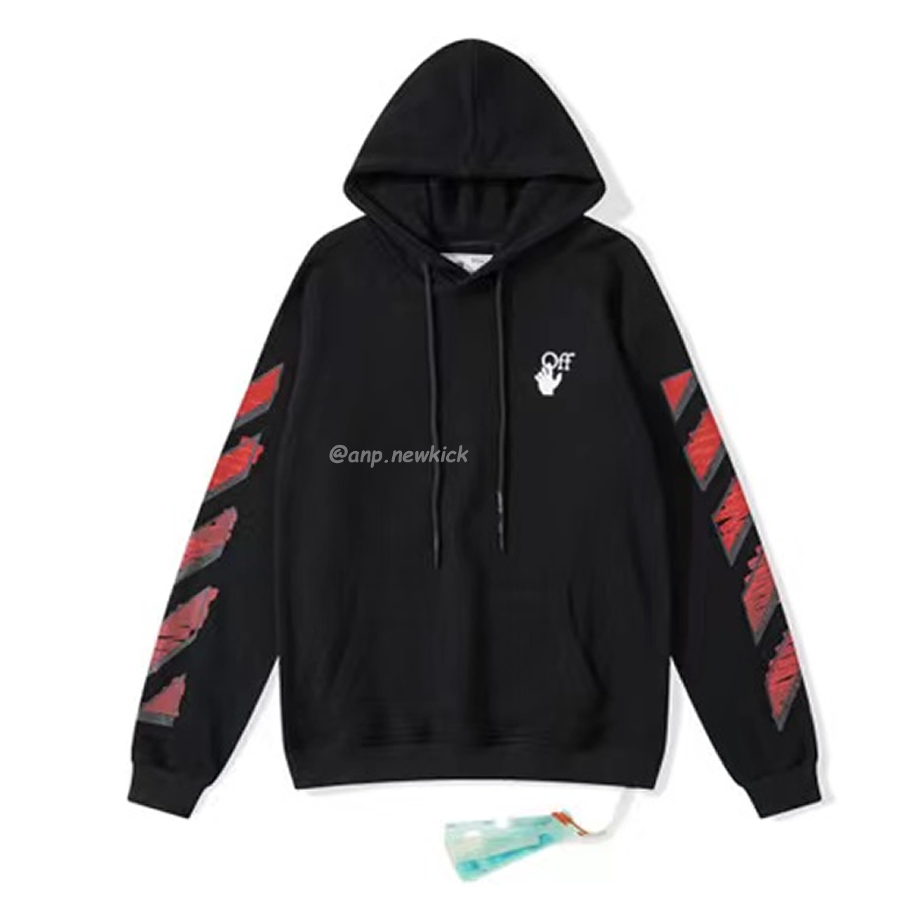 Off White Marker Hoodie Black Fuchsia Red Beige (16) - newkick.app